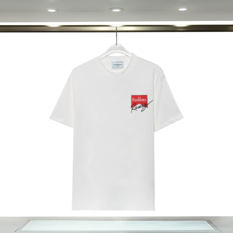 Casablanca 23 Frühling und Sommer Neuheit Fantasie Tor Sternenhimmel Schloss Casa Buchstaben Logo Kurzarm Partner T-Shirt