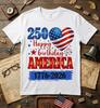 Usa Hearts 1776 2026 July 4Th 250Th Birthday Usa 250 Years Shirt