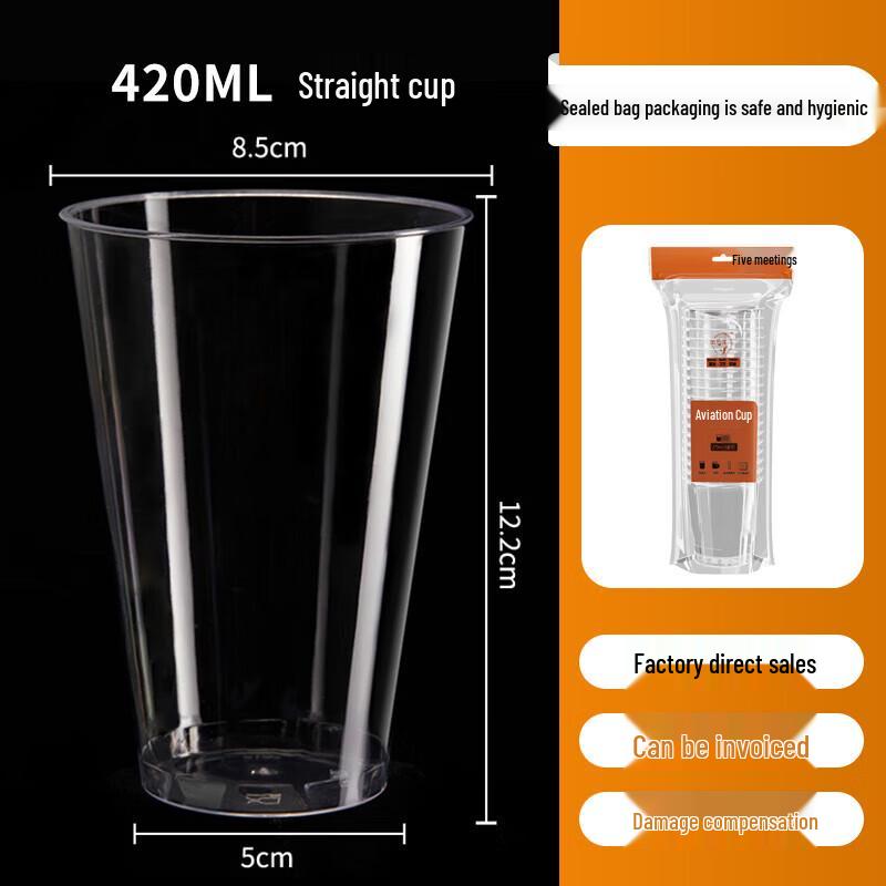 Jinyuan Commercial Transparent Plastic Disposable Cups