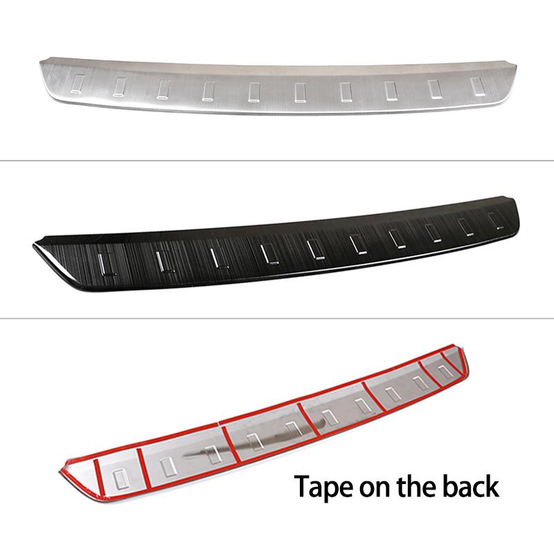 Stainless Steel External Rear Bumper Guard Plate Protect Cover Trim,For Land Rover Defender 110 130 2020-2021,Car Accessories