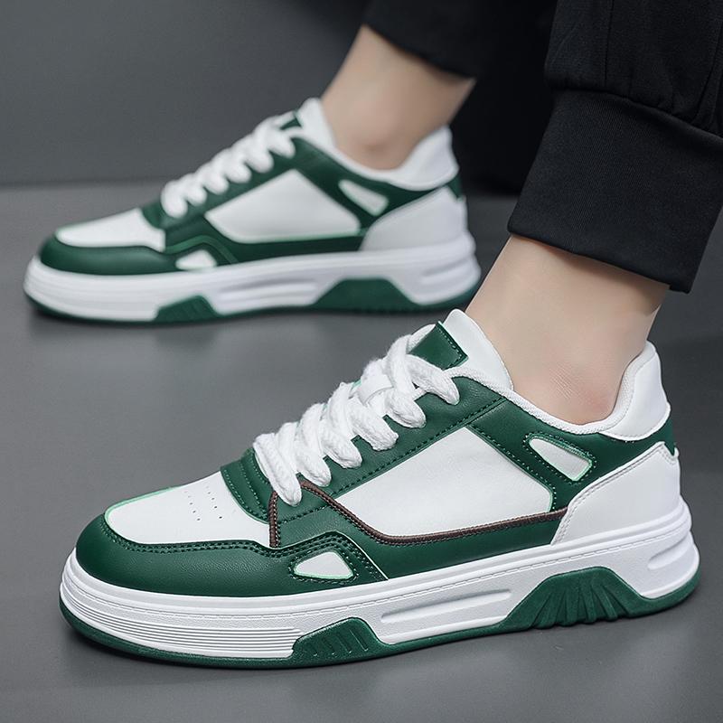 Men 's Casual Four Seasons Low Top Fashion Skateboarding Students Comfortable Sneakers Boys Trending Soft Sole Breathable Shoes