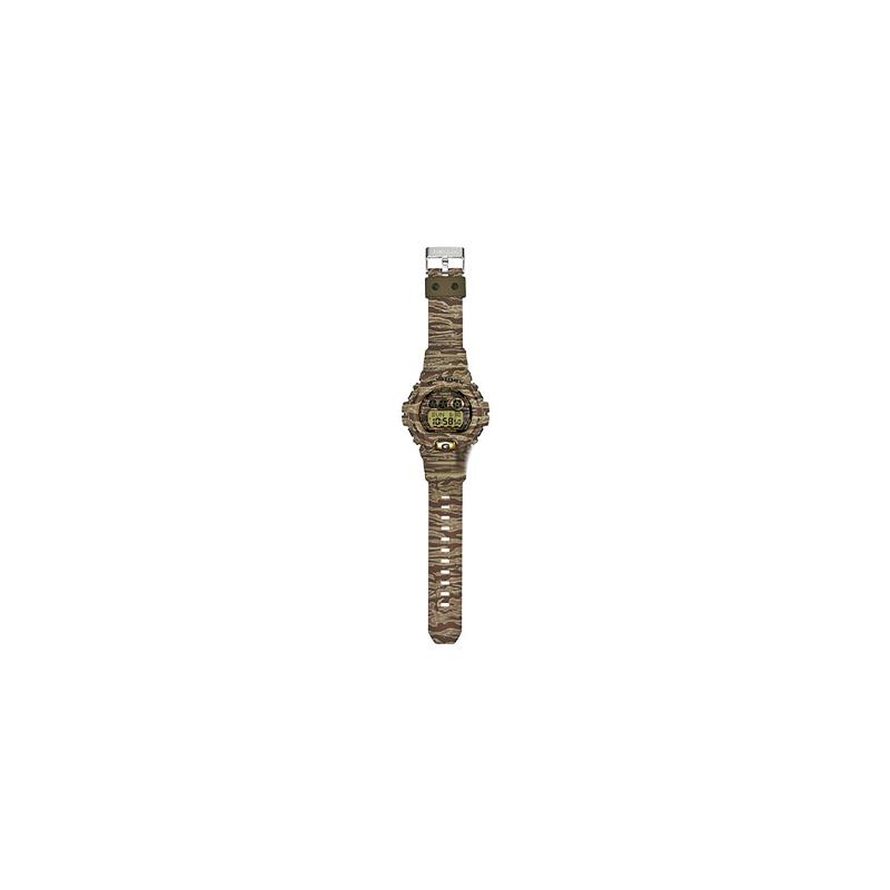 Casio G-SHOCK Classic Series Falling Leaf Camouflage Rough Charming Military Style Waterproof Quartz Movement Rubber Strap Japanese and GD-X6900TC-5DR