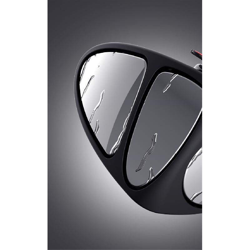 New 2X Universal Car Blind Spot Mirror Wide Three Mirror Adjustable Rear View Mirror