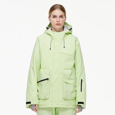 Skiwear Men and Women Winter Outdoor Waterproof Windproof Thickened Warm Thickened Snowboard Double Snowboard Ski Suit Ski Suit Top Jacket