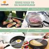 Fischspatel aus Edelstahl, Steakspatel, Kochspatel mit Schlitzen, Steakschaufel zum Wenden, Braten, Grillen, Kochen