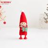 NORDIKA Nisse Christmas Wooden Girl with Green Doll, Present,