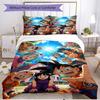 3pcs Duvet Cover Set (1*Duvet Cover + 2*Pillowcase, Without Core), DRAGON BALL Print Soft All‑Season Bedding Set, Home Bedroom Decor Gift