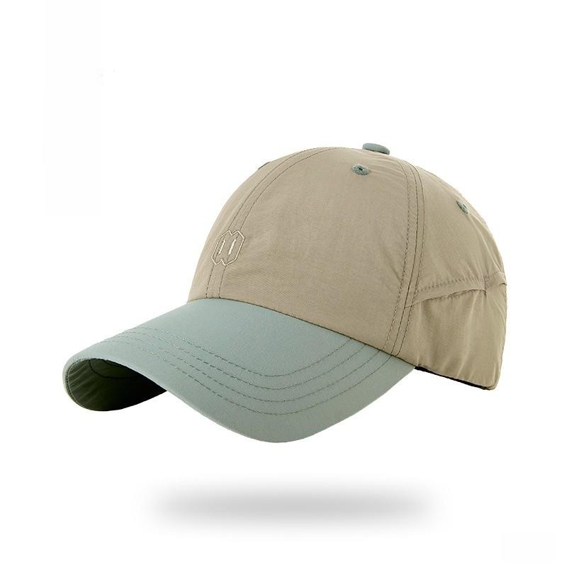 Summer Waterproof Quick Dry Embroidered Baseball Cap For Men And Women Outdoor Sun Protection