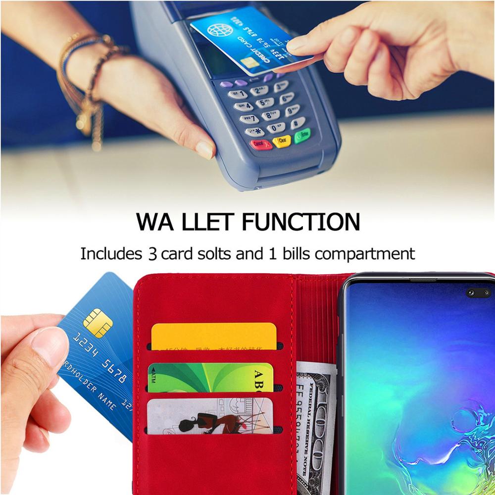 Flip Case For iPhone 16E 15 14 13 12 Mini 11 Pro Max XR XS X 6 6S 7 8 Plus SE 2025 Leather Card Slots Stand Wallet Phone Cover