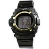 Wave Trance WT13003-RCSOL-1 Solar Radio-Controlled Men's Black Wrist Watch