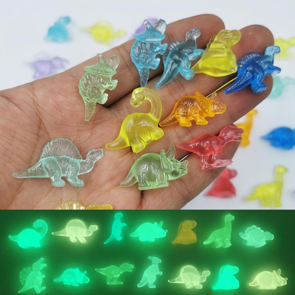 Leuchtende Niedliche Tier-Mini-Ornamente: Schildkröte, Bär, Hase - Handgefertigter leuchtender Schmuck