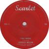 7inch Record LOCKSLEY MELLOW  I Was Wrong  Ill Be Going To The  106 Scarlet 1975 UK Reggae Ska  Dub Used