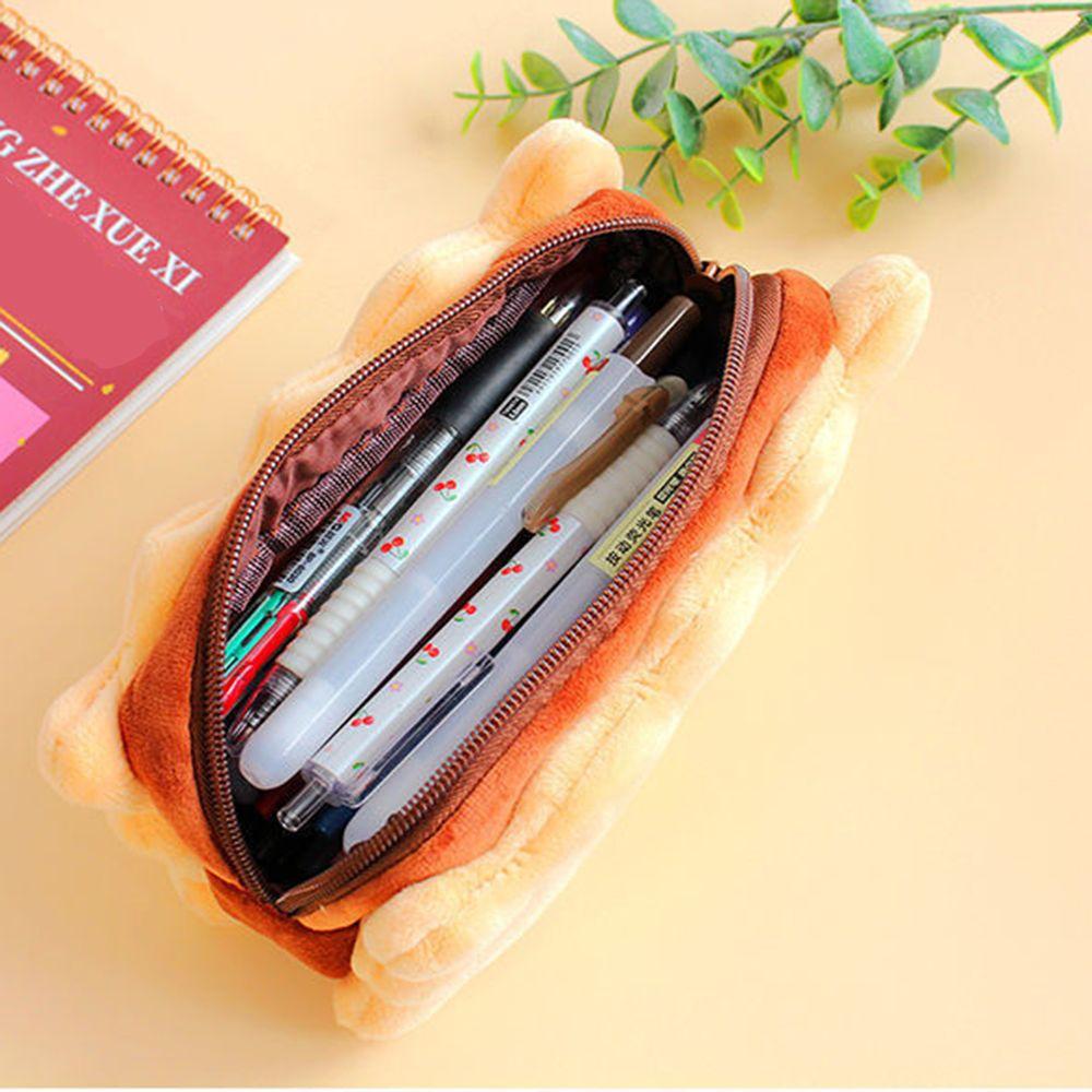 Office Supplies Fun Expression Large Capacity Pen Storage Pen Bag Pencil Case Stationery Bag