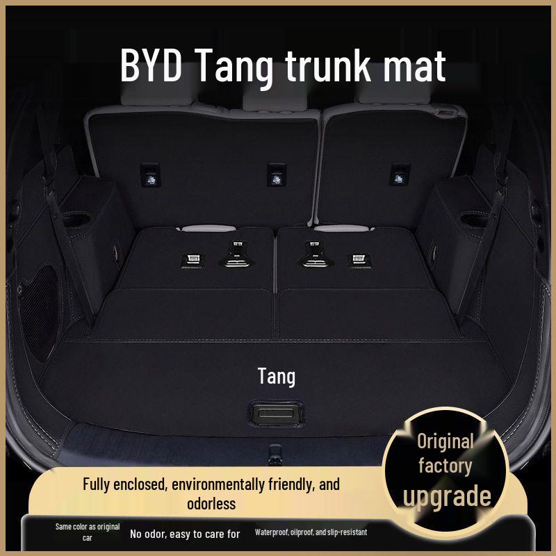 Eco-Friendly Trunk Mat for BYD Tang DM/EV/DM-i/Glory Edition - Bumper Upgrade