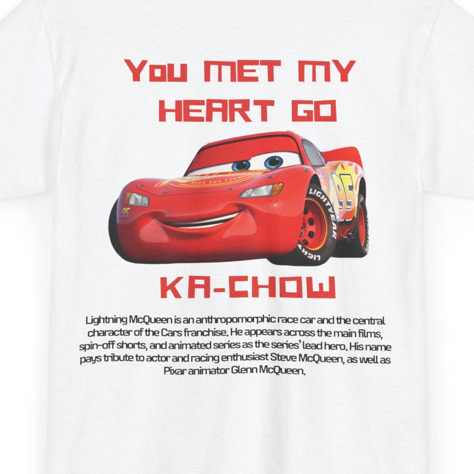 Saetta & Sally Couples T-Shirt Set: Racing Love Matching Look S