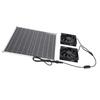 Solar Exhaust Fan High Efficiency Monocrystalline Solar Panel IP65 Waterproof 3000RPM Dual Solar Powered Exhaust Fan