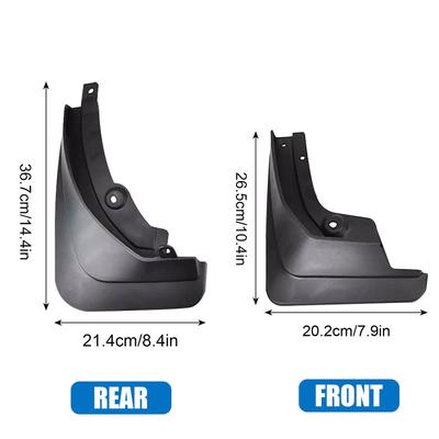 Mudguards SUV Splash Guard Mud Flaps 1615101680 1615101880 For Peugeot 4008 3008 Mk2 GT 2016-2025 Front Rear Fender Mudflaps