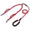 ENN LLC 2 Dog 2 Dog Twin 2 Double Cushion Reduces Burden Lead, Lead, Lead, Dogs, Lead, Cord, (Red)