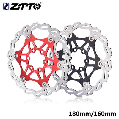 ZTTO 180mm 160mm Bremse Schwimmenden Rotor Edelstahl MTB Disc Hydraulische Bremsbeläge Fahrrad teile