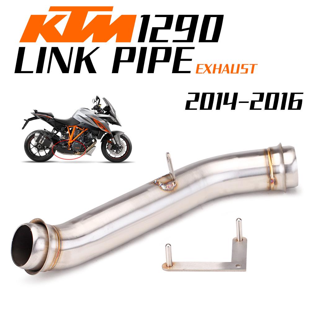 

Stainless Steel Mid-Pipe Exhaust De-Resonator for DUKE 1290 (2014-2016 Models)