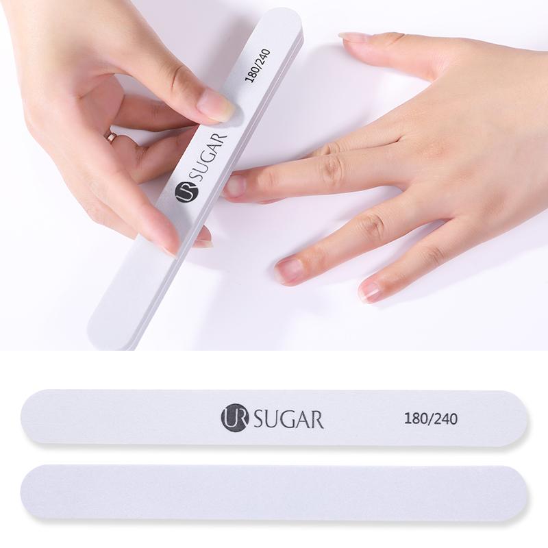 

UR SUGAR 12mm 180/240 Grit Пилочка для ногтей Буфер Шлифование Баффинг Бар Маникюр Педикюр Нейл Арт Инструмент