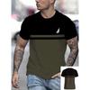 New Summer Trendy English Letter Printed Men's Casual T-shirt