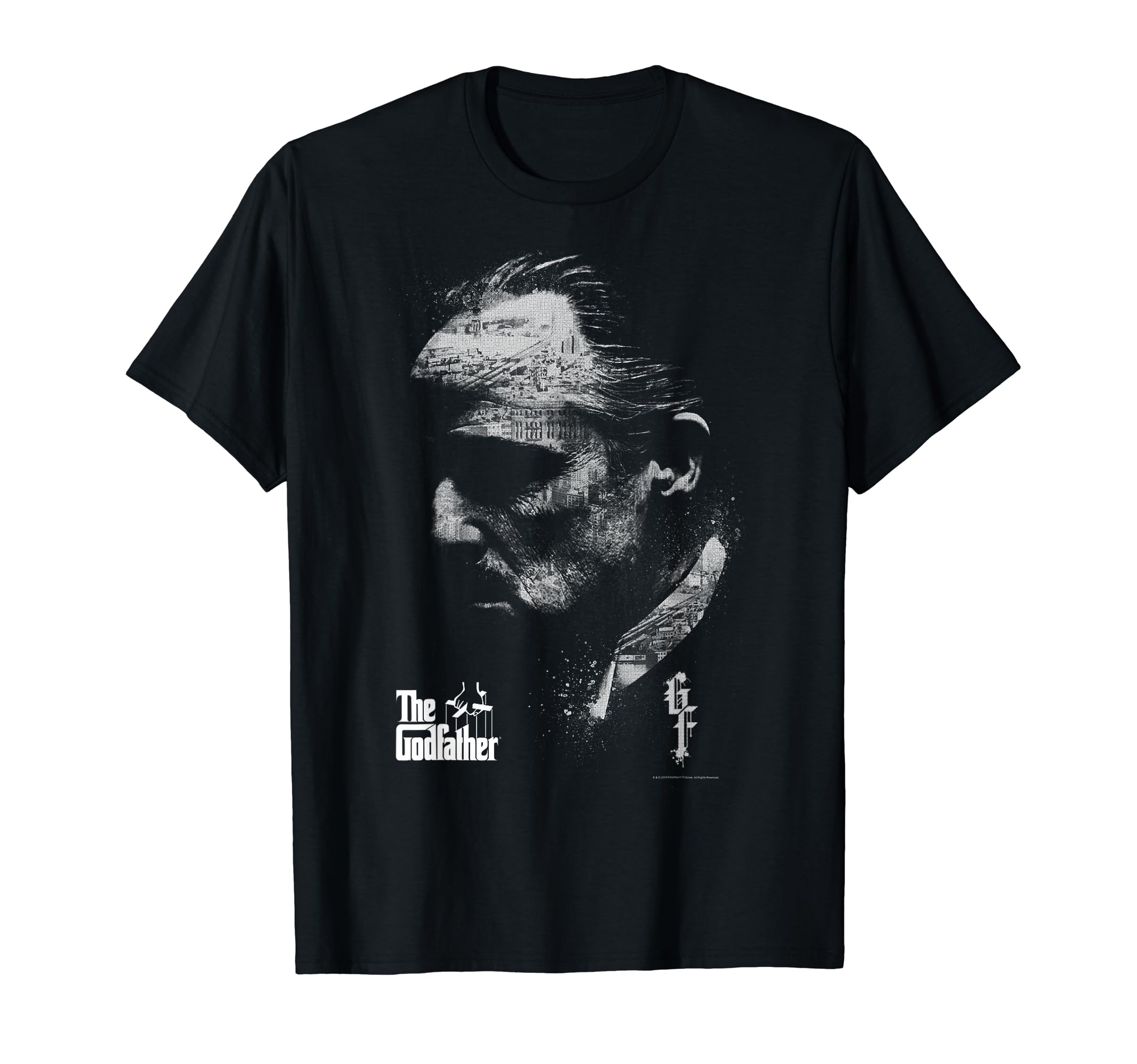 

The Godfather Don Vito Corleone Profile Portrait T-Shirt