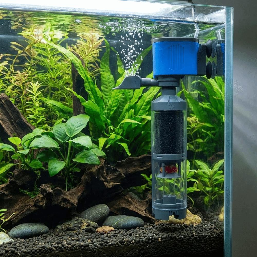 5-in-1 Fischkot-Sammler Geräuschloser Betrieb Wasserfilter Saubere Wasserzirkulation