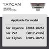 AABKO1 2pcs Car Door Lights For PORSCHE NEW Cayenne Taycan 992 GTS S  HD LED Lamp refit Laser Decor Projector Never Fade