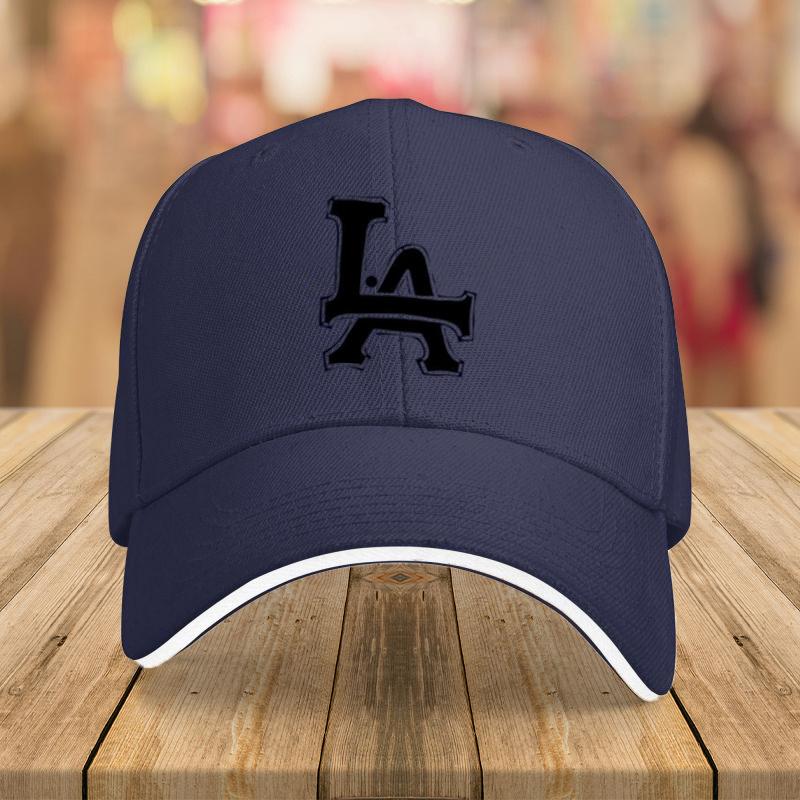 1Packaged Trendy VersatileLALetter Print Casual Baseball Cap Unisex Outdoor Universal Sunshade Baseball Cap