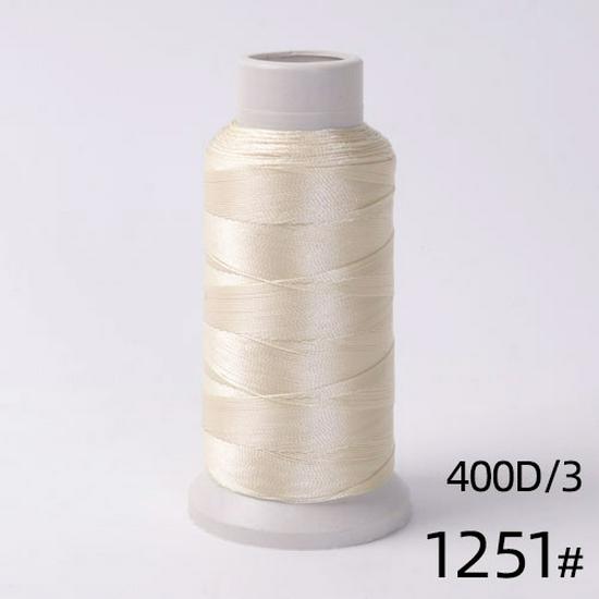 400D 3-Ply High-Strength Nylon Polyester Sewing Thread for Luggage, Sofa, and Tent
