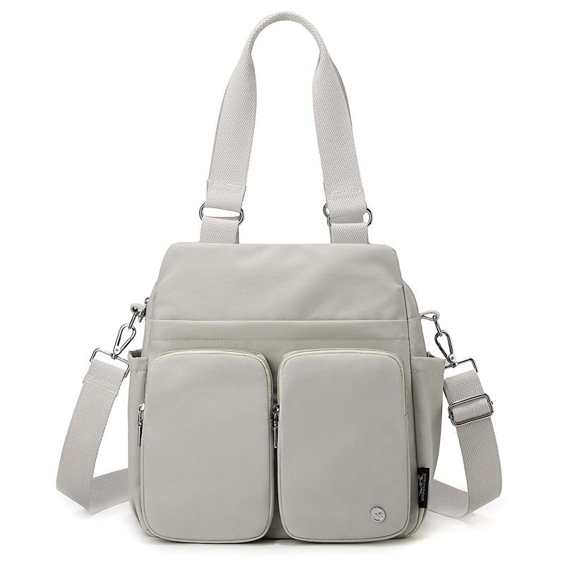 Women's Lightweight Nylon Shoulder Bag Large Capacity Hand Crossbody Bag