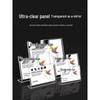 Acrylic L-Shape Slanted Sign & Card Holder
