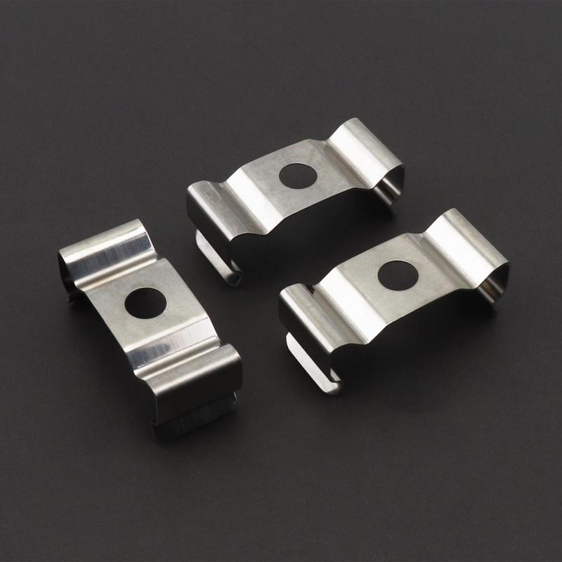 50pcs T5 Clips Holder Bracket for Lamp Socket /Ceiling Lamp / Light Fixture Accessories for for Home Electric Appliance Tools