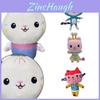 Delightful Gabby Dollhouse Plush Toy Mercat Cartoon Stuffed Animal Mermaid Cat Plushie Doll