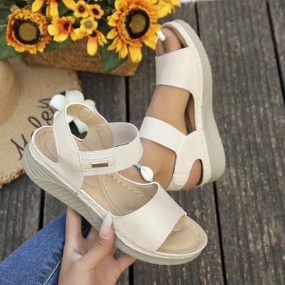 Schuhe in großen Größenlässige SandalenDamensportlicher Stilbequeme SchuheFischmaulsandalen
