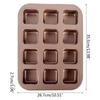 Non-Stick Carbon Steel Baking Pan for Creative Chocolate Cake Mold Home Kitchen X3UC