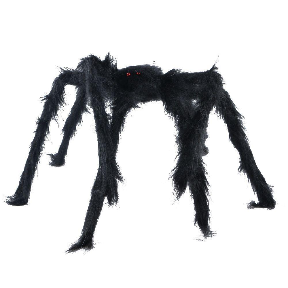 Style Prank Props Party Supplies Bar Ornament Haunted House Halloween Decoration Black Plush Spider