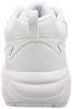 Moonstar ADVAN2000-01A White A Sneakers for Men and Women, Wide 3E, Sizes 22-28cm, School Sneakers, Size 25.5cm