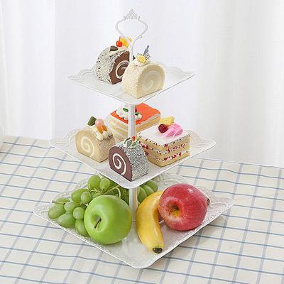 Three-Tier Fruit Bowl & Dessert Stand for Parties and Tea