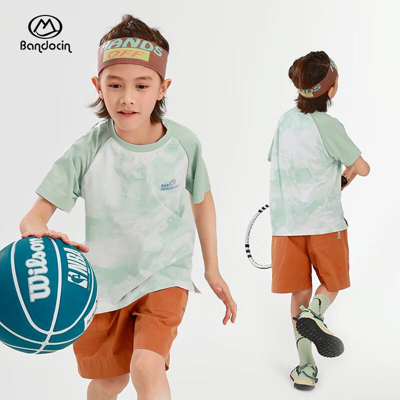 Bandu Xian Boy's 2025 Summer Quick-Dry Short Sleeve T-Shirt