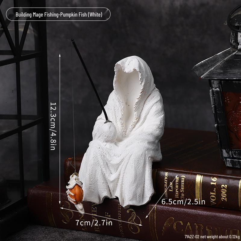 Halloween Skull Candlestick: Horror Decor for Ghost Festivals and Movie Props