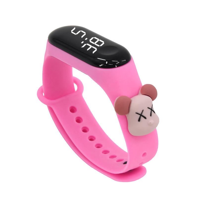 Waterproof LED Touch Cartoon Doll Watch for Kids and Adults - Student Sports Bracelet Gift
