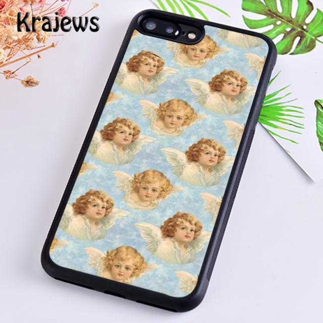 

Чехол для телефона Krajews с винтажной картиной Paradise Angel для iPhone 14 5S SE 6s 7 8 plus X XR XS 11 12 13 pro max Galaxy S21 S22 Samsung S22ultra