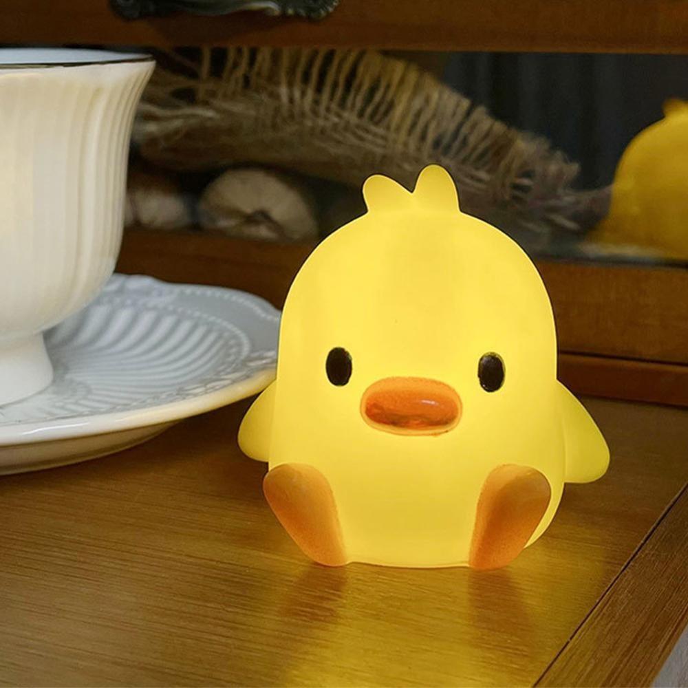 Милые уточки, ночные светильники, животные, настольные украшения, декоративные настольные светильники для спальни, ночник