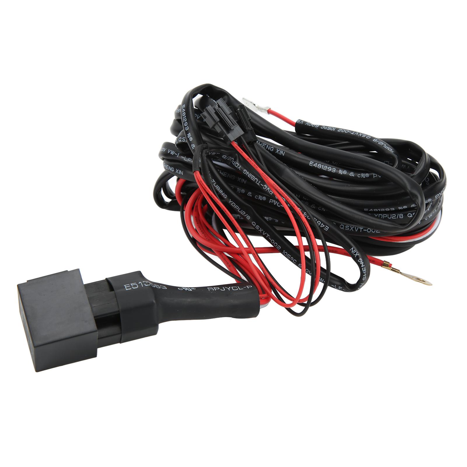 

LED CCFL Angel Eyes Relay Wire Harness Fade On Off Function Replacement for E46 3 Series