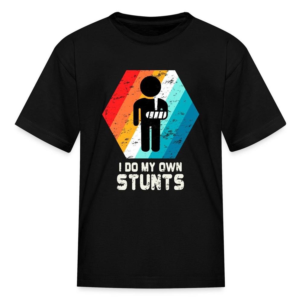

Broken Arm I Do My Own Stunts Recovery Kid s T-Shirt 3XL