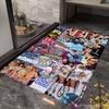 Tappeto ABBA Iconic Music Legacy Adatto a tutte le stagioni Tappetini da pavimento Regali di Natale Tappetino protettivo Decorazione per dormitorio
