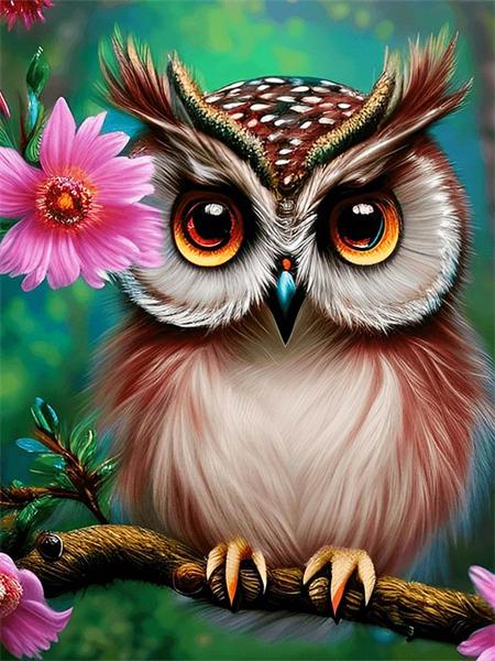 Pintura de Diamante DIY 5D Animais Coruja Elefante Diamante Quadrado Completo Vaca Moderna Produção Artesanal Presente para Amigo Decoração de Casa