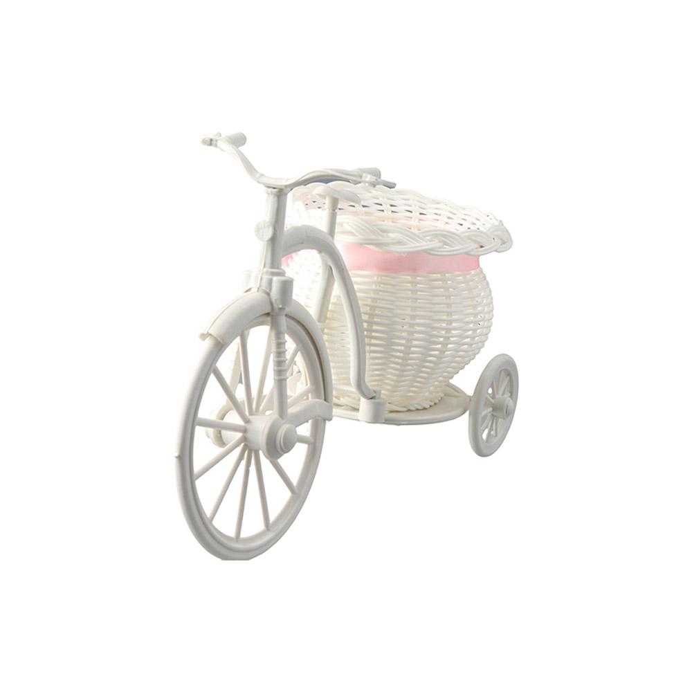 Decorative Shooting Props Storage Basket Crafts Ornaments Bike Flower Basket Desktop Ornaments